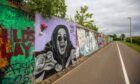 Ozzy Osbourne mural at Seabraes, Dundee.