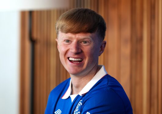 Rangers midfielder Lyall Cameron. Image: Martin Rickett/PA