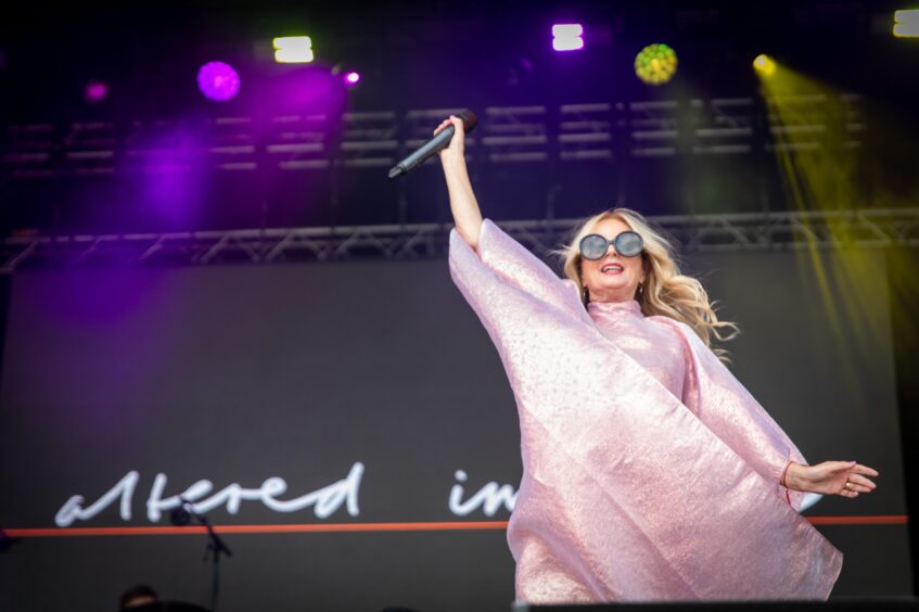 Altered Images raise the noise for Dundee's Discovery Festival.
