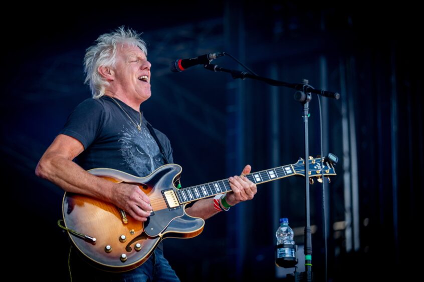 Big Country entertain the fans at Dundee Discovery Festival.