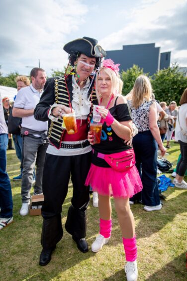 Soon-to-be-married Kevin and Karen enjoy the Discovery Festival in Dundee ahead of their nuptials. 