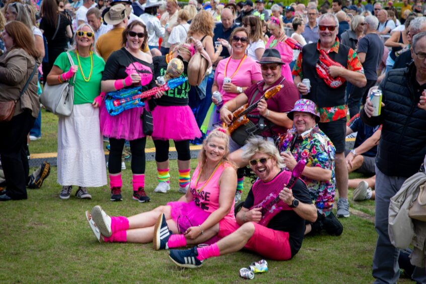 The Discovery Festival in Dundee brought the colourful crowds out to enjoy the music.