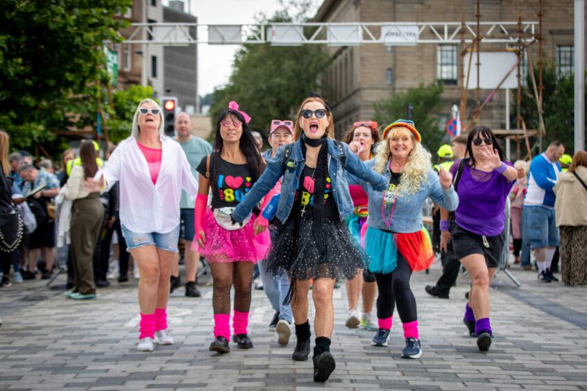 Music lovers attending Dundee's Discovery Festival for a day of live music.