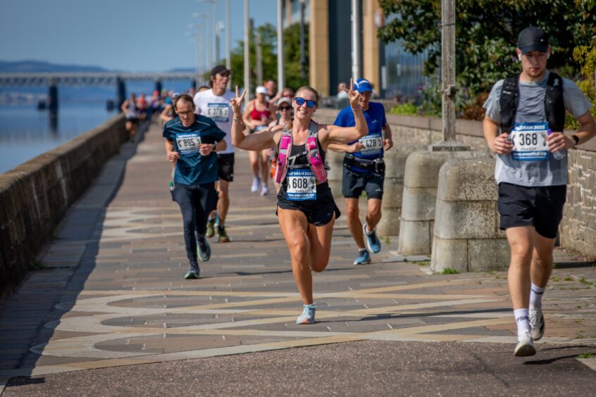 Runners were sent the wrong way at the start of the race.