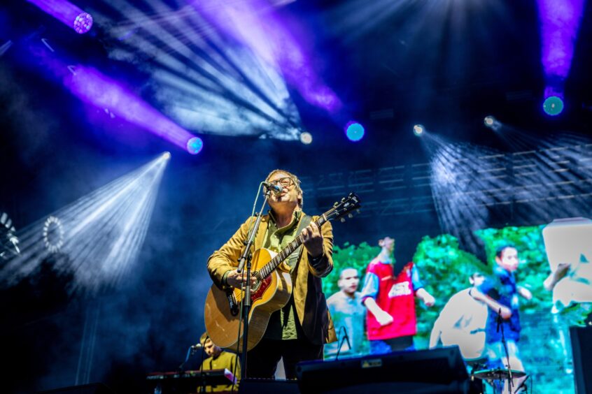 Ocean Colour Scene welcomed the fans to the festival.