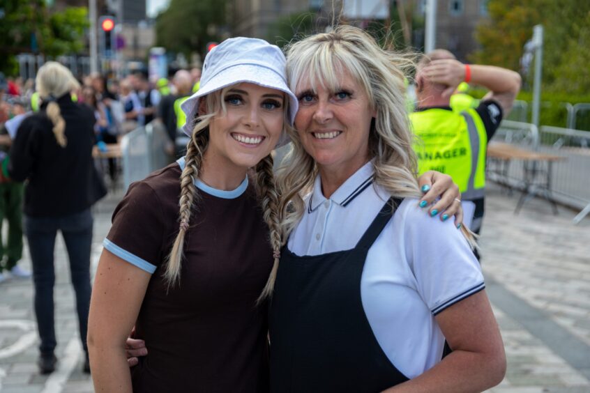 A mum and daughter attending the Discovery Festival in Dundee as Ocean Colour Scene headline the opening night.