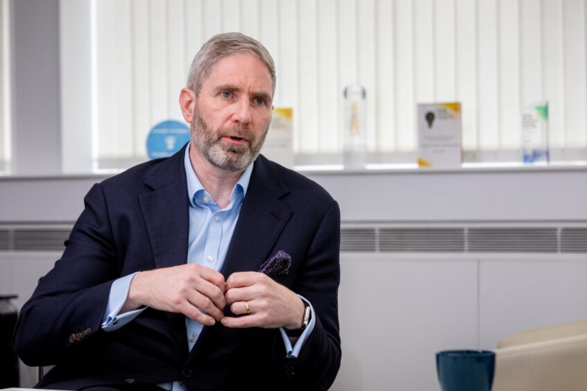 Ian Mair, Dundee University's acting chair of court