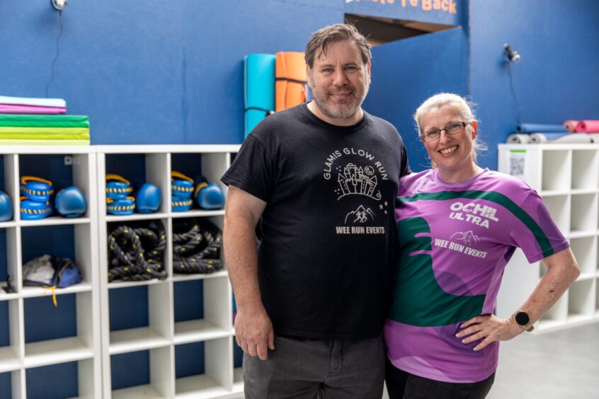 Perth Fitness Studio owners Ben and Nic.