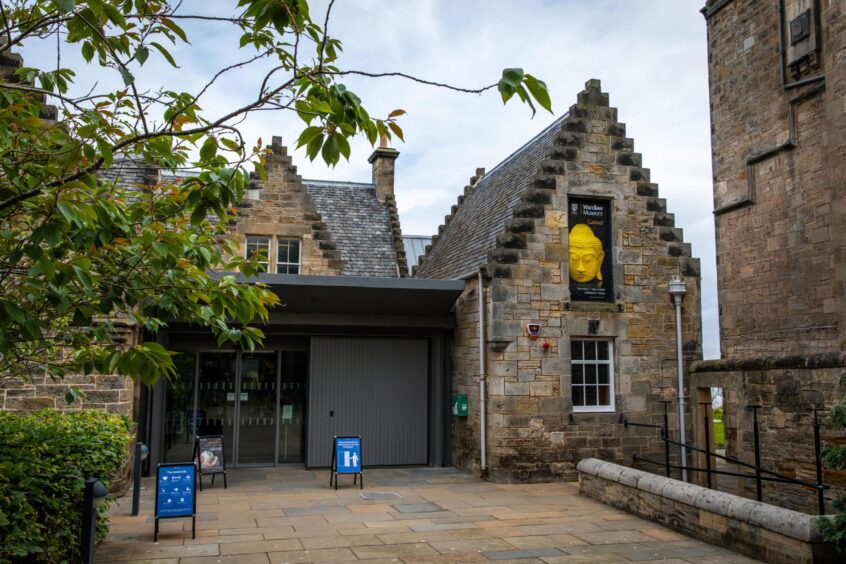 Exterior of Wardlaw Museum in St Andrews.
