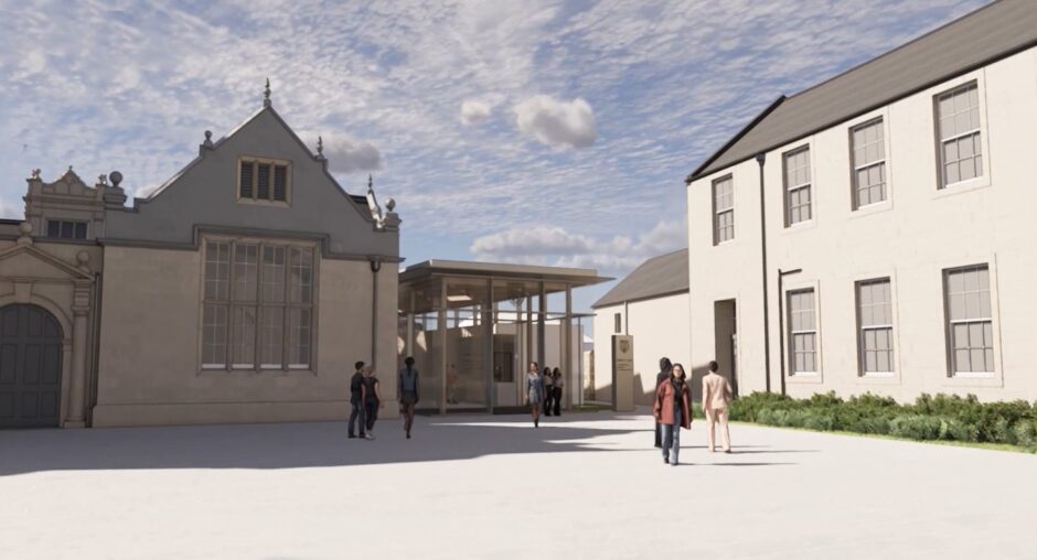 New buildings will also be constructed.