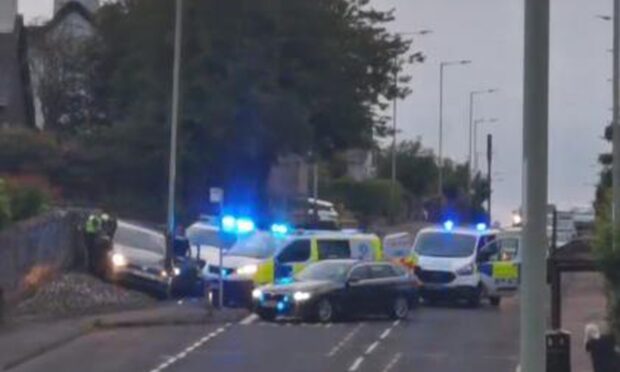 Police chase ended on Fairies Road, PErth