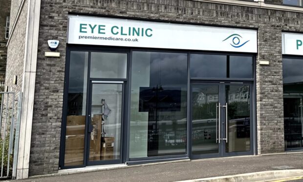 Signage was recently installed at the long-empty Goosecroft Road unit. Image: Alex Watson/DC Thomson