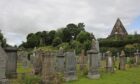 Stirling's Old Town Cemetery featured in the Good Omens TV adaptation a few years ago. Image: Alex Watson/DC Thomson