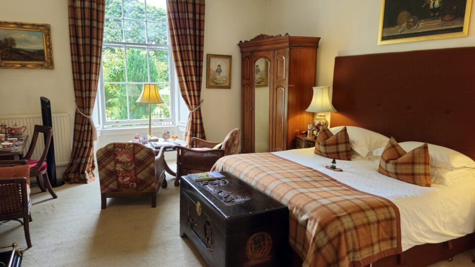 Guest bedroom at The Townhouse
