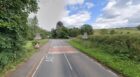 Firefighters were called to a fire in Thornhill near Stirling. Image: Google Maps