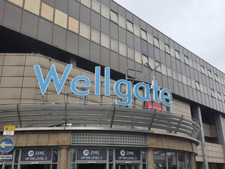 The Wellgate Shopping Centre in Dundee