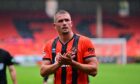 Max Watters salutes his new Dundee United fans.