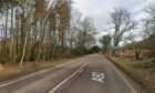 The A92 near Kilmany.