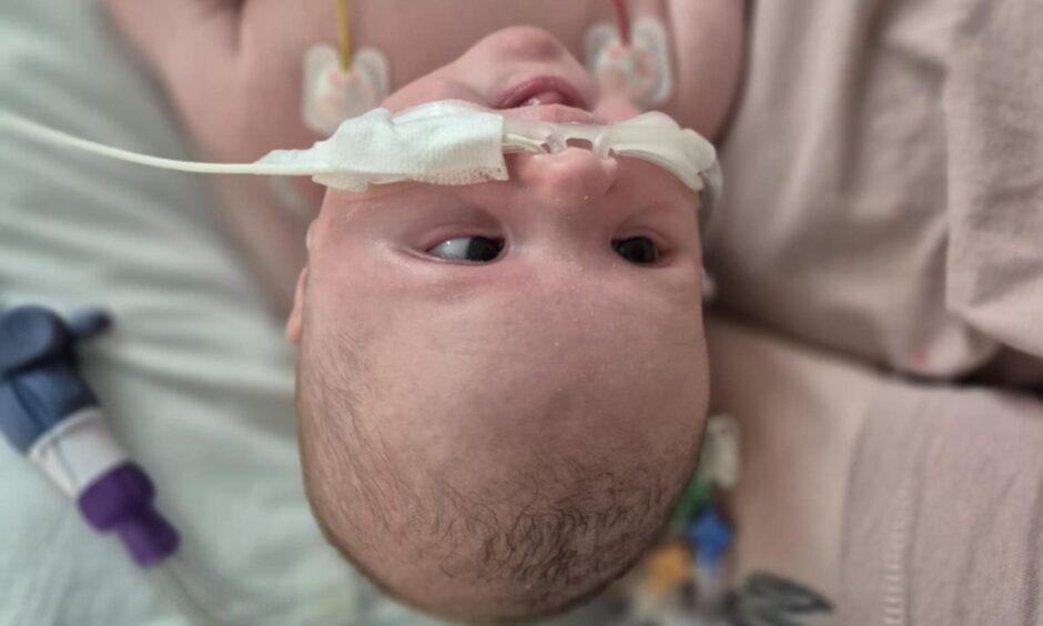 Katie's son, Vinnie, was diagnosed with aortic stenosis.