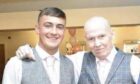 Joseph Harrington with grandson Joe Wilkinson (left). Image: Joe Wilkinson