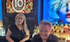 Caroline and Alan Hampton are selling Forfar's Bar 10.