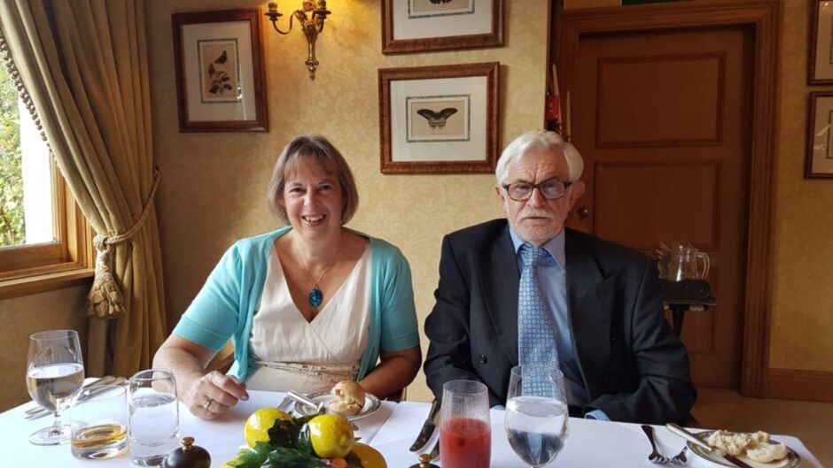 Philip Jenkins with wife Marianne. 