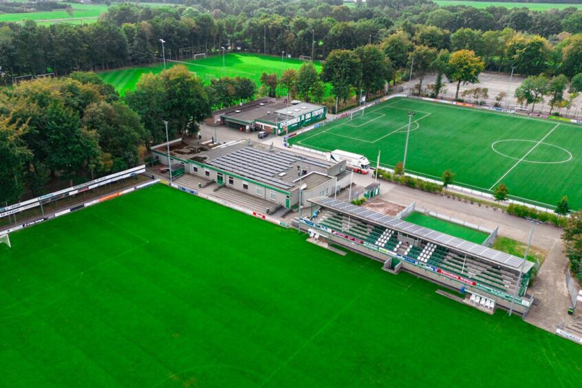 The Sportpark Bevenmolen in Oldebroek. 