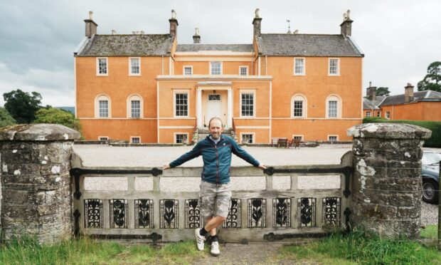 To go with story by Rebecca Baird. Interview with Brian Harkin Picture shows; Brian Harkin, organiser of Back Doune The Rabbit Hole. Cardross Estate. Supplied by Image: Ross Gardner Date; 25/07/2025