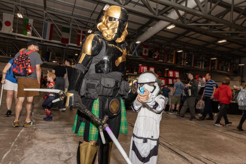Stormtroopers swapped Star Was for Perth Comic Con 2025.