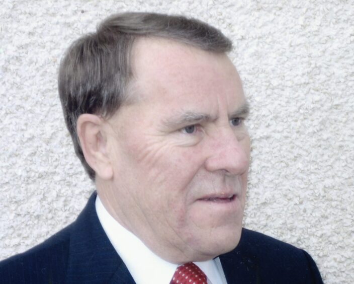 Ron Ross ahead of retiral in 2006.