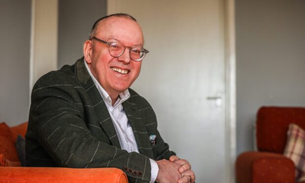 Funeral Celebrant Dundee founder Angus Carnie. Image: Mhairi Edwards/DC Thomson