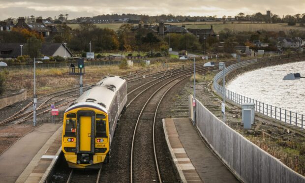 Montrose Railway Station.