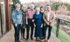 Willie Braid, right, with sisters June Braid and Audrey Braid, dad the late Willie Braid snr, mum Ina Braid and sister Fiona Martin. Image: Fiona Martin