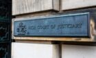 Edinburgh High Court sign