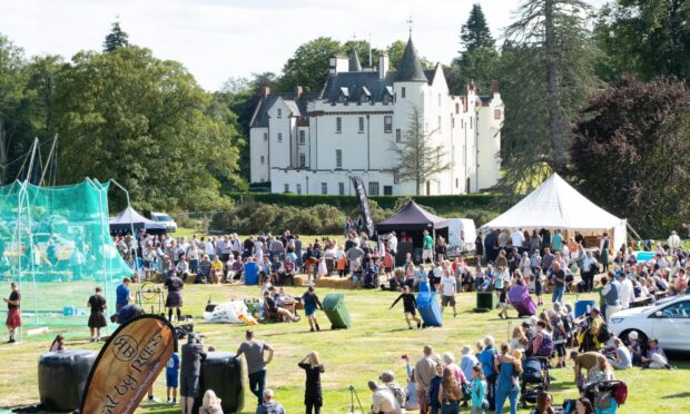 Cortachy Highland Games enjoyed a great turnout in the grounds of the historic Angus castle. Image: Paul Reid