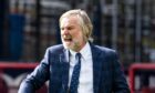 Dundee boss Steven Pressley saw his first league match in charge end in defeat. Image: Mark Scates/SNS