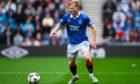 Lyall Cameron lined up against his old side. Image: Rob Casey/SNS