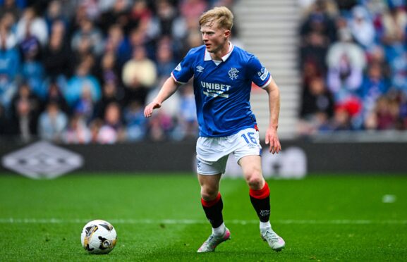 Lyall Cameron lined up against his old side. Image: Rob Casey/SNS