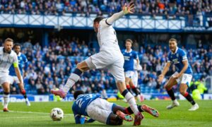 A late Rangers penalty denied Dundee a famous win on Saturday. Image: Alan Harvey/SNS