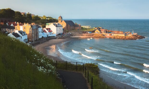 Kinghorn Harbour. Image: Shutterstock