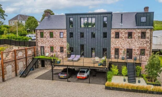 The Kinbuck mill has been restored into a home. Image: Clyde Property