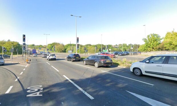 A90 Forfar Road.