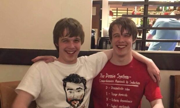 Andrew and Jamie Buchan.