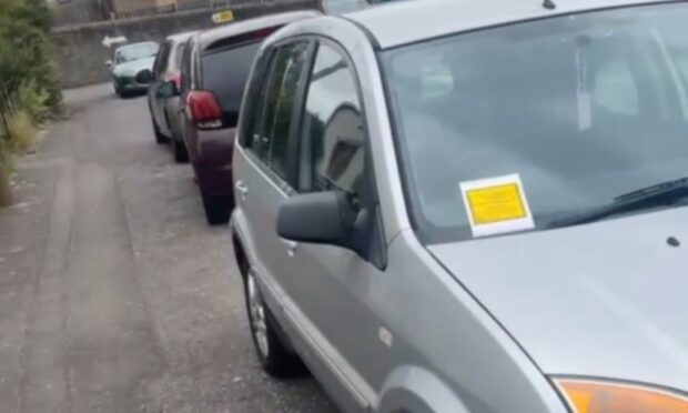 Readers have had their say after residents on Arklay Terrace hit out at the pavement parking rules. Image: Supplied