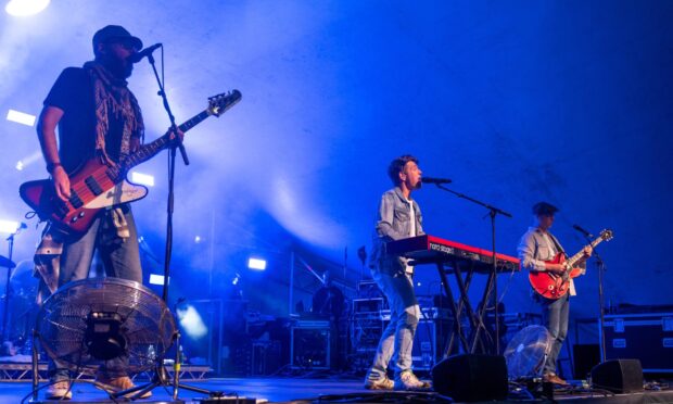 Scouting for Girls had been due to play Dundee Sausage and Cider Festival. Image: Richard Hancox/DC Thomson