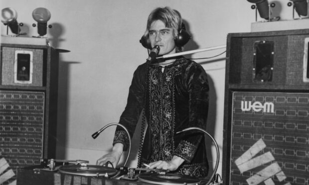 Ed Sweeney was a popular Dundee DJ in the 1970s and 1980s. Image: Kim Cessford/DC Thomson.