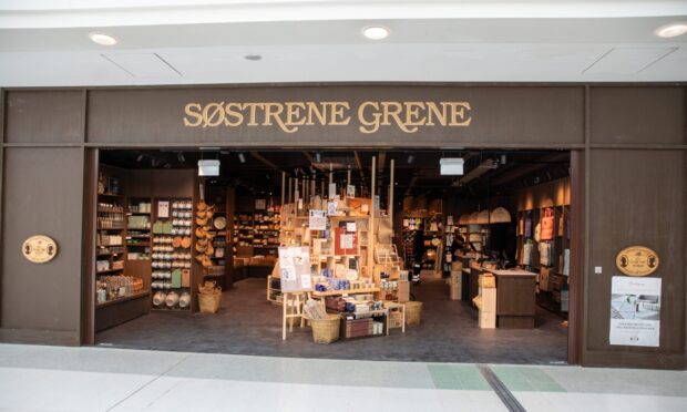 Søstrene Grene n Stirling's Thistles Shopping Centre.