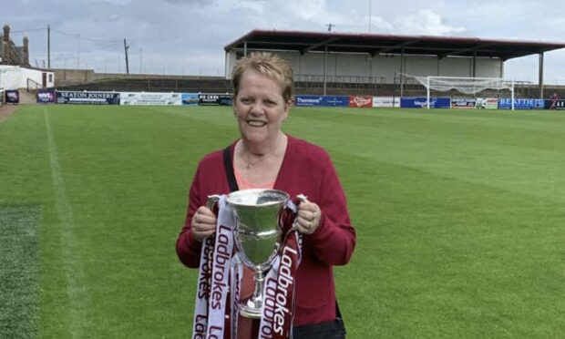 Tributes have been paid to Mary Getty, 76. Image: Tuttie's Arbroath Supporters Club/Facebook