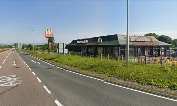 Two rapid InstaVolt chargers could be installed at Forfar McDonald's. Image: Google