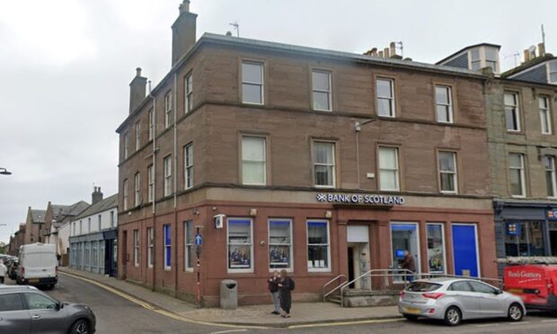 The first-floor HMO will operate above the former Bank of Scotland branch on Montrose High Street. Image: Google